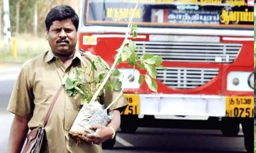 Marimuthu Yoganathan: TN bus conductor planted 3 lakh trees over 30 years, one sapling at a time