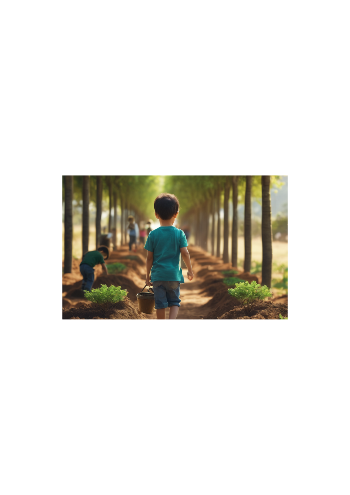 Celebrating Children's Day with Tree Plantation: Growing Together