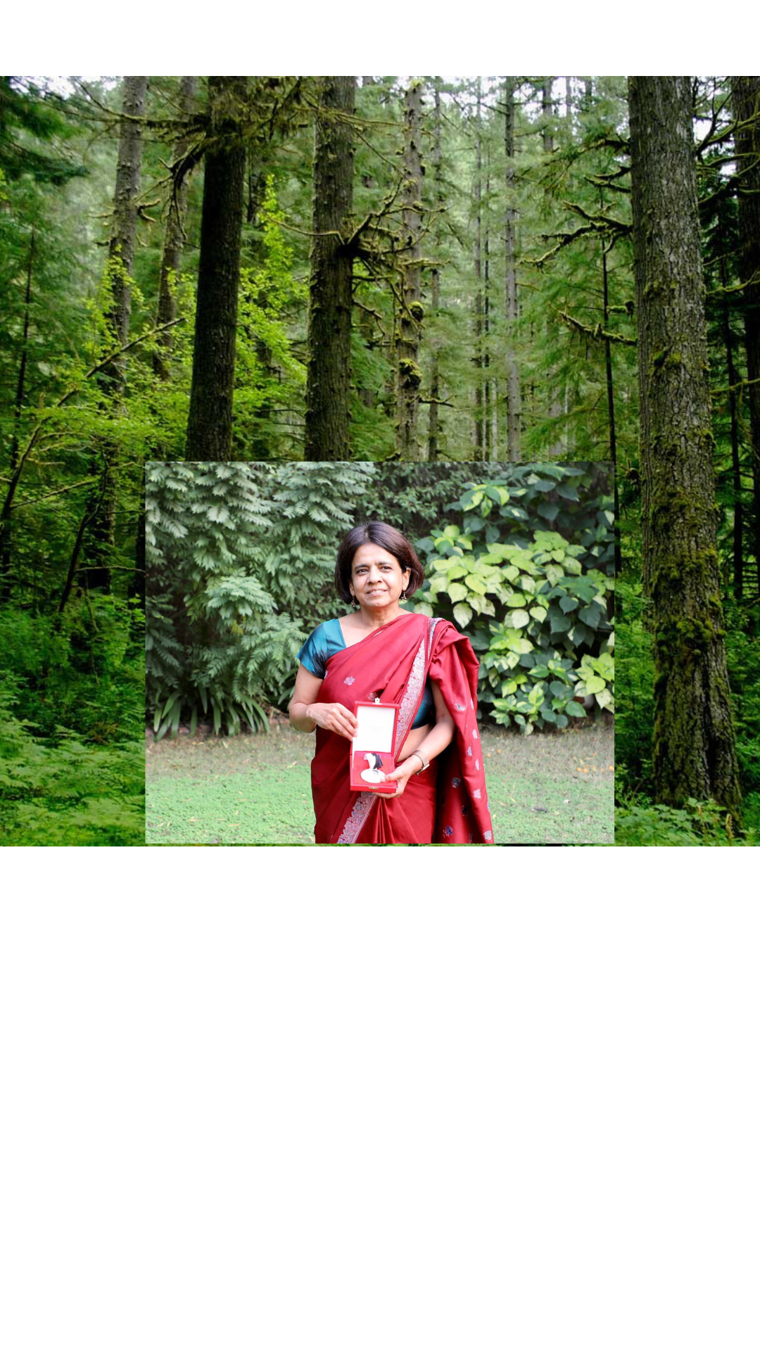 Sunita Narain: Championing Green Solutions and Planting Hope for a Sustainable Planet