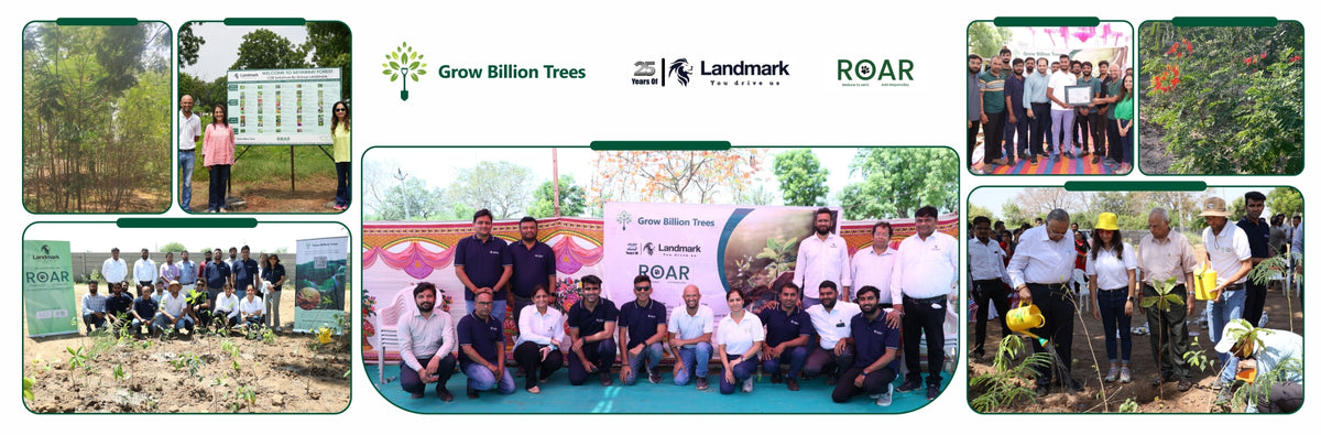 Group Landmark's ROAR (Reduce to Zero, Add Responsibility) Initiative: Miyawaki Forests
