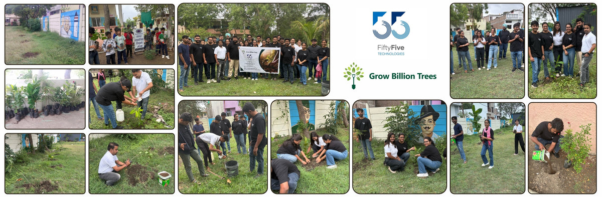 Tech for Trees: FiftyFive Technologies' Commitment to Sustainability