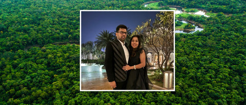 Devanshi and Harshit's Wedding Forest : A Love Story Rooted in Sustainability