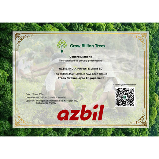 Azbil's Urban Forest Initiative: Empowering Employees, Enriching Ecosystems – Planting