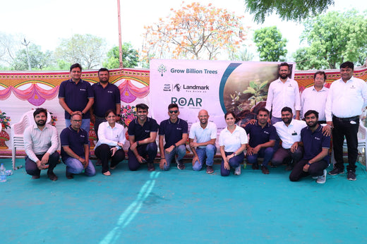 Group Landmark's ROAR (Reduce to Zero, Add Responsibility) Initiative: Miyawaki Forests – 6 months