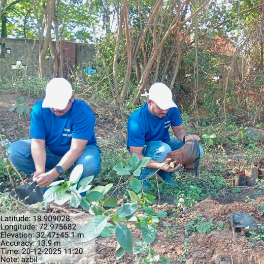 Together We Grow: Azbil India’s Employee-Led Urban Forest Project – Planting