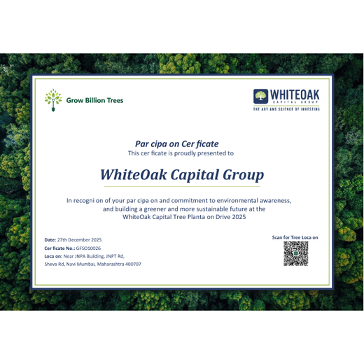 Growing Green Futures: WhiteOak Capital’s Urban Forest Initiative – Planting