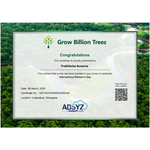 ABSYZ Consulting: Employees Uniting for a Sustainable Future – 6 months