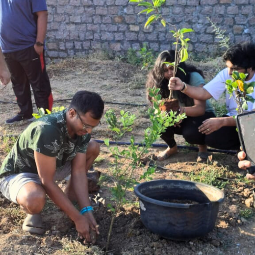 Avyuktha’s First Birthday: Arun Sagar & Savithra’s Green Gift for Their Daughter – Planting