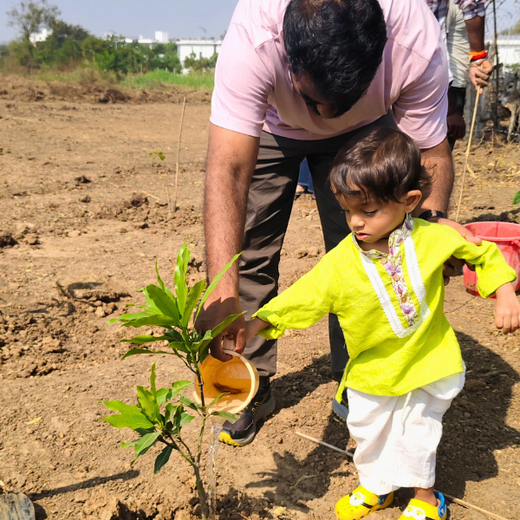 Celebrating Vedh’s 2nd Year by Giving Back to Nature – 6 months