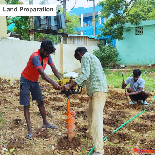 Caterpillar's Legacy: A Learning forest in Chennai Nanganallur – Planting
