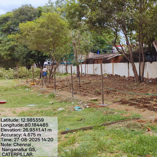 Caterpillar's Legacy: A Learning forest in Chennai Nanganallur – Planting
