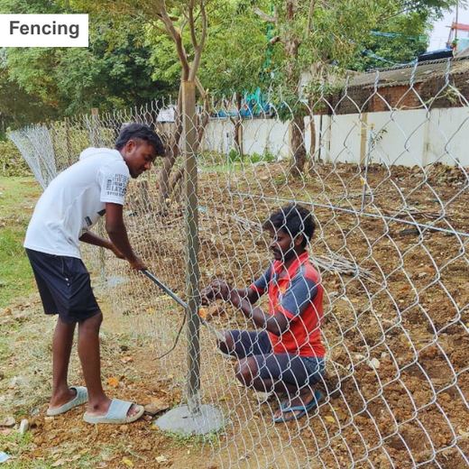 Caterpillar's Legacy: A Learning forest in Chennai Nanganallur – Planting