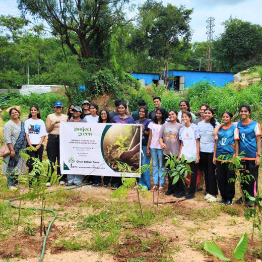 Greenprints for Tomorrow: Project Green’s Youth-Led Forest Vision – Planting