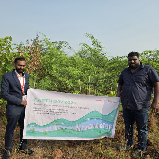 Sky High, Earth Deep: Air India’s Multi-City Tree Plantation for Earth Day – 6 months