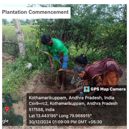 Apollo Tyres’ Mission to Boost Farmer Livelihoods and Tree cover in Andhra Pradesh – 1 year