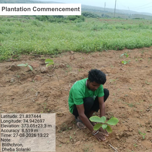 Blithchron’s Ananta: Running Towards a Greener Tomorrow – Planting