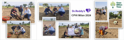 Green Commitment: Dr. Reddy's Pledges to Plant a Tree for Every Connection at CPHI Milan 2024