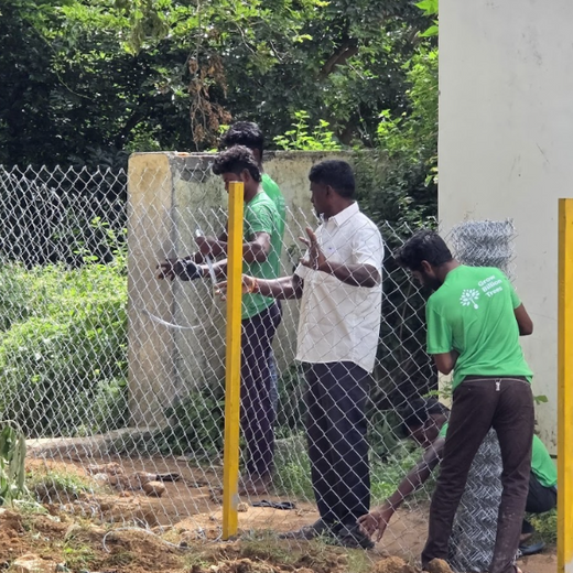 Caterpillar's Legacy: A Thriving Learning forest in Hosur Mathigiri – Planting