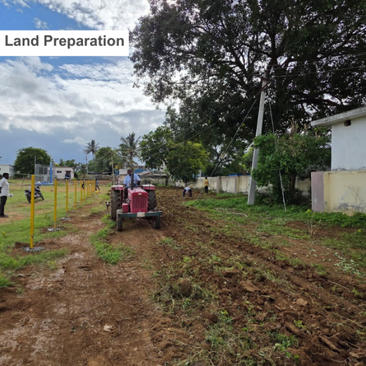 Caterpillar's Legacy: A Thriving Learning forest in Hosur Mathigiri – Planting