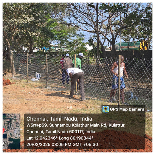 Caterpillar's Legacy: A Learning forest in Kovilambakkam, Chennai – Planting