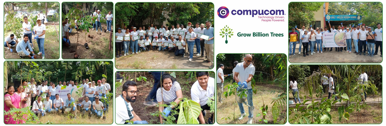 CompuCom-CSI Systems India: Green Steps Forward – Grow Billion Trees