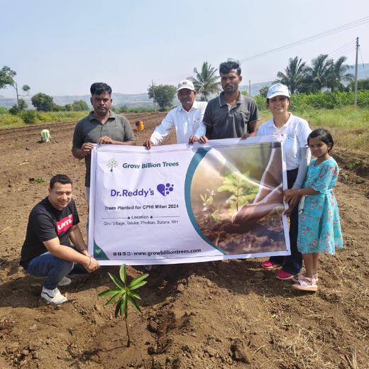 Dr. Reddy’s Green Commitment for Every Connection at CPHI Milan 2024 – Planting