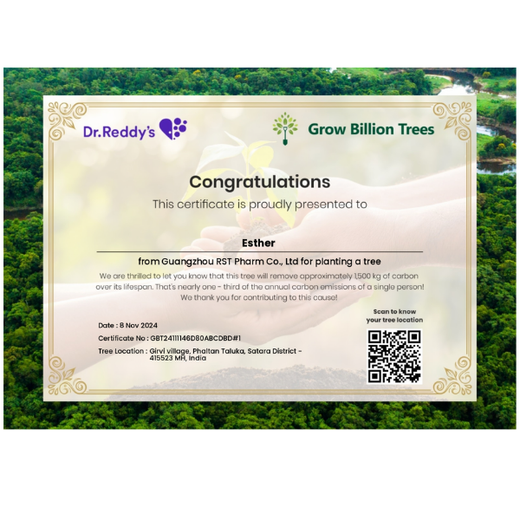 Dr. Reddy’s Green Commitment for Every Connection at CPHI Milan 2024 – Planting