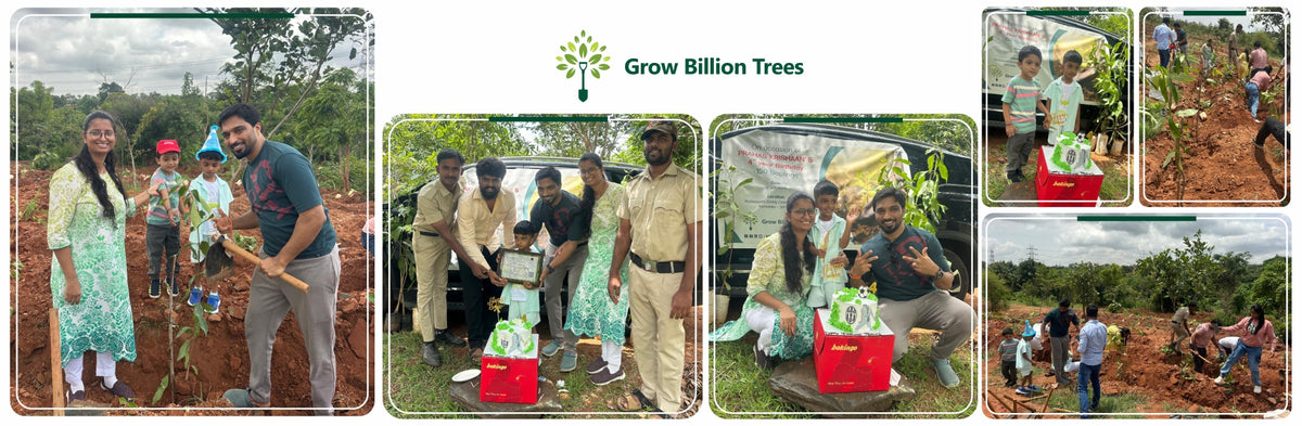 Celebrating Prahas Krishaan's 4th Birthday with a Gift to Nature