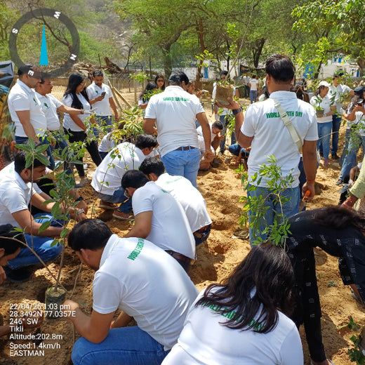 Eastman Auto & Power Ltd Grows Green: Urban Forest for Earth Day – Planting