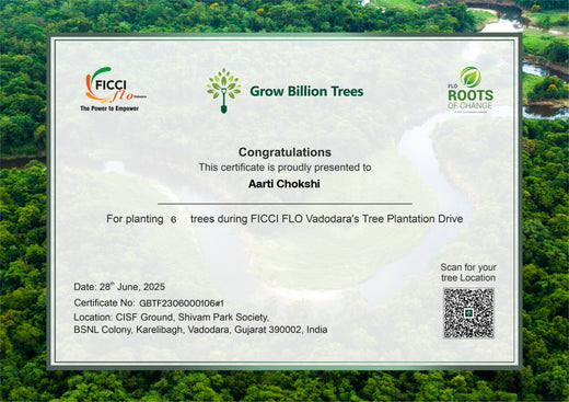 Leadership in Leaf: FICCI FLO Vadodara’s Sustainability Drive – 6 months