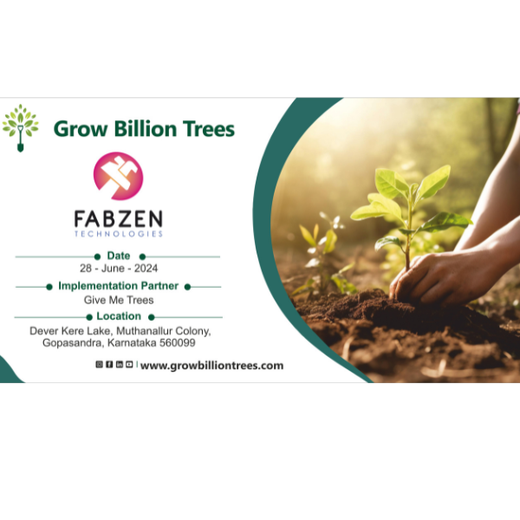 Empowering Green Growth: Fabzen Technologies' Employee-Driven Urban Forest – Planting