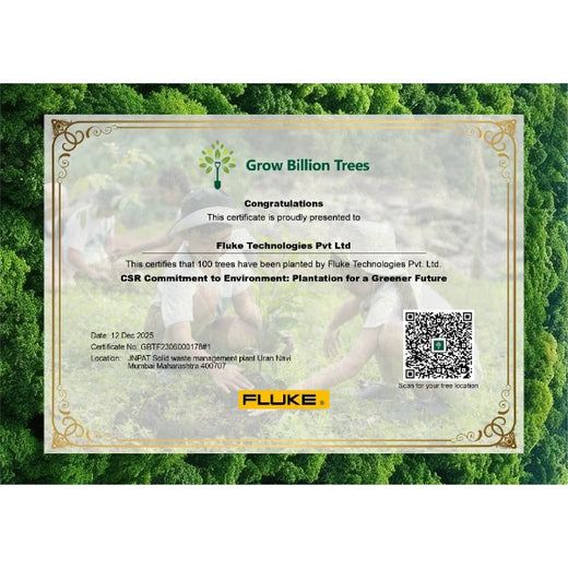 Fluke Technologies’ CSR Effort to Restore Urban Nature – 6 months
