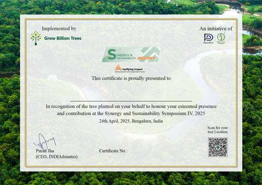 Synergy in Soil: INDIAdonates Honoring Voices, Nurturing Forests – Planting