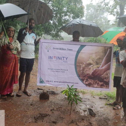 Green Trail by Infinity Cars: Turning Customer Milestones into Forests – Planting