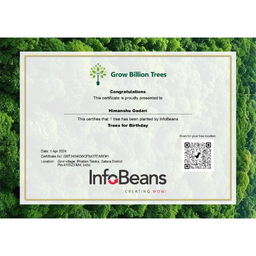 InfoBeans Forest of Connection: Celebrating Birthdays, Planting Dreams – Planting