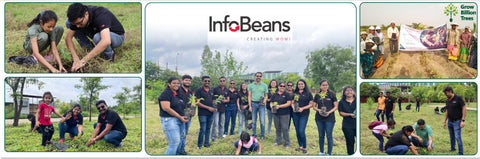 InfoBeans Forest of Connection: Celebrating Birthdays, Planting Dreams