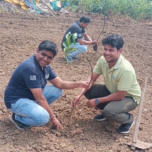 Rooted in Teamwork: KBR's Employee Engagement through Tree Plantation – Planting