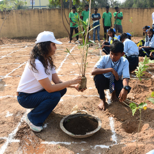 Silox India Miyawaki Tree Plantation School Initiative: Growing Green Futures – 6 months