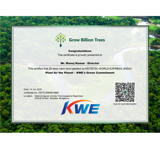 Delivering Sustainability: KWE's Eco-Conscious CSR Journey – 6 months