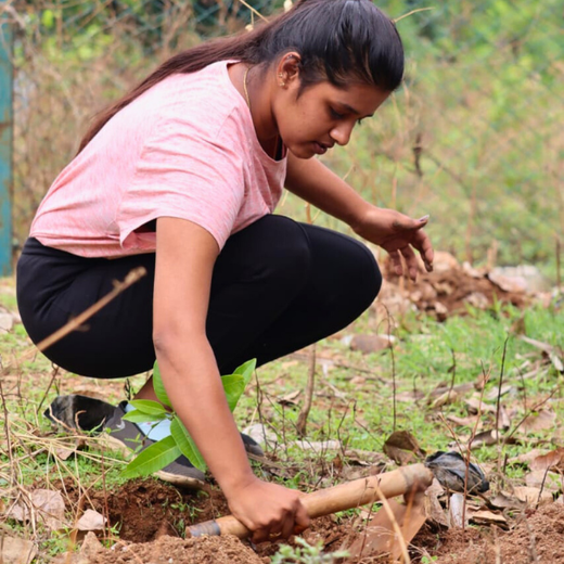 Mr. Lochan M. Leads the Way: A Green Birthday Celebration in Bangalore – Planting