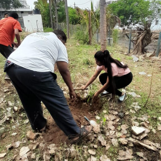 Mr. Lochan M. Leads the Way: A Green Birthday Celebration in Bangalore – Planting