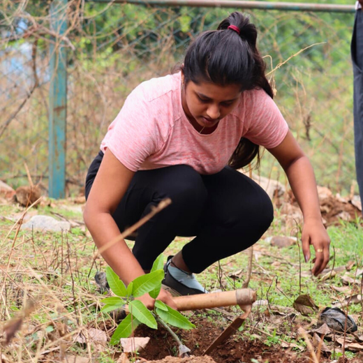 Mr. Lochan M. Leads the Way: A Green Birthday Celebration in Bangalore – Planting
