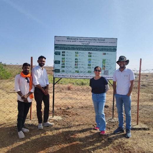 Project Aranyam by Pack8: Growing a Sustainable Community Forest – 1 year
