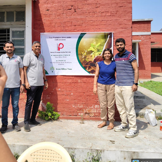 Planting Progress: Peroni Pumps’ Green CSR Drive – Planting