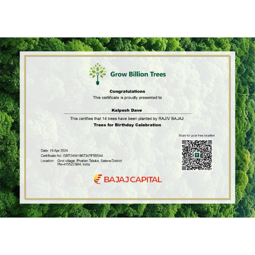 Celebrating Growth: Tree Plantation by Rajiv Bajaj for Kalpesh Dave’s Birthday – Planting