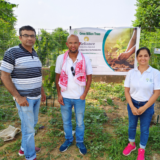 Reliance Industries Initiative: Community Tree Plantation for a Greener Future – 6 months