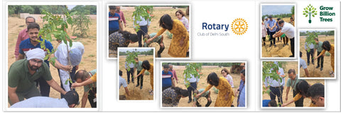 Sustaining Delhi’s Future:  Rotary Club of Delhi South’s Urban Forest for a Sustainable Tomorrow