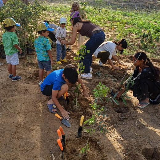 Buds of Change: A Tribute to Earth by Shweta and Friends – Planting