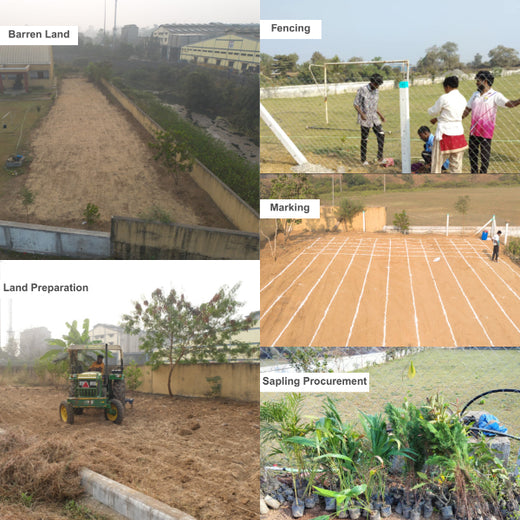 Silox India Miyawaki Tree Plantation School Initiative: Growing Green Futures – Planting