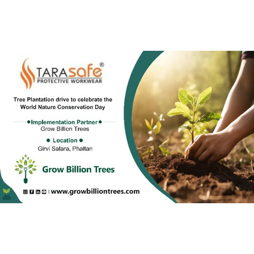 Nature First: Tarasafe’s World Nature Conservation Day Drive – Planting